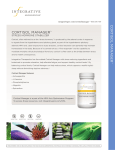 Cortisol Manager | Information Sheet