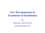 New Developments in Treatment of Insulinoma