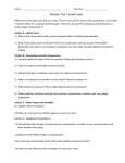 Weather Test 1 study guide - bevis