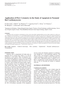 Application of Flow Cytometry Rat Cardiomyocytes