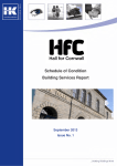Condition Survey Schedule of Condition Building Services Report
