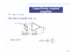 capacitively coupling, single supply, current sources