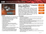 Gen2.1 SupIRBuck™ Integrated Voltage Regulators