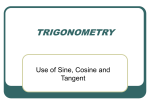 trigonometry