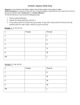 Arithmetic Sequence Guided Notes