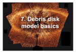 7. Debris disk model basics