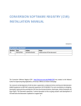 CSR installation instructions