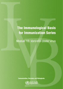 The Immunological Basis for Immunization Series