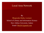 Local Area Network - School of Library and Information Science