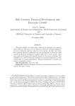 035_DP52 Risk Aversion, Financial Development and Economic
