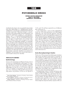 Psychedelic Drugs - American College of Neuropsychopharmacology