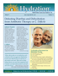 Defeating Diarrhea and Dehydration from Antibiotic Therapy or C