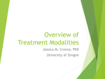 Overview of Treatment Modalities