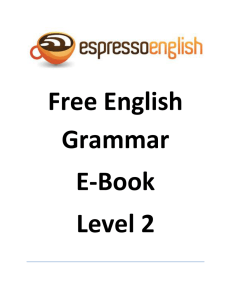Free English Grammar E