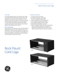 Rack Mount Card Cage