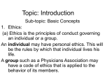 Topic: Introduction