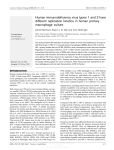 Human immunodeficiency virus types 1 and 2 have different