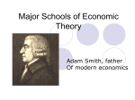Major Schools of Economic Theory