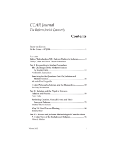 CCAR Journal