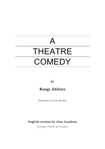 a theatre comedy