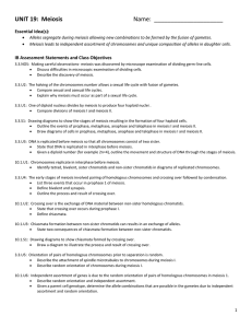 Unit 19 Handout - Chavis Biology