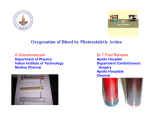 Oxygenation of Blood by Photocatalytic Action