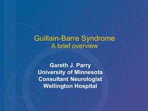 Guillain-Barre Syndrome - Guillain Barré Syndrome Support Group