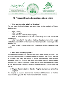 10 Frequently asked questions about Islam
