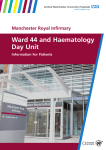 Ward 44 and Haematology Day Unit - Central Manchester University