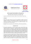Pelagia Research Library Hydroxypropyl methylcellulose