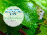 Local Climate Change Action Plan (LCCAP)