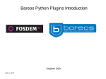 Bareos Python Plugins Introduction