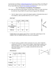 An 18 Electron Guideline Worksheet