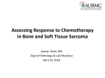 Assessing Response to Chemotherapy in Bone and Soft Tissue