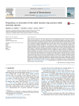 Preparatory co-activation of the ankle muscles may prevent ankle