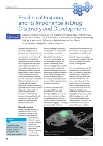Preclinical Imaging and its Importance in Drug Discovery and