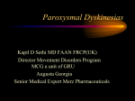 Secondary Paroxysmal Dyskinesias