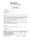 the Palliative Medicine Case Study Marking Criteria