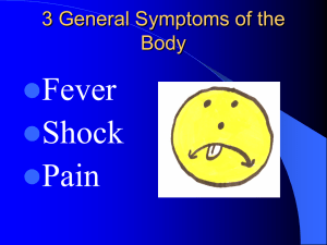 3 General Symptoms of the Body