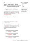 Section 4.2 Complex Solutions of Equations