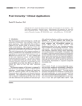 Foal Immunity—Clinical Applications
