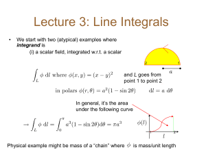 Line integrals