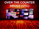 Over the Counter Drugs (OTC) - Tri