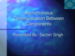 Asynchronous Communication Between Components: Sachin Singh