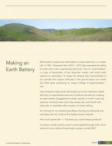 Making an Earth Battery - United Scientific Supplies