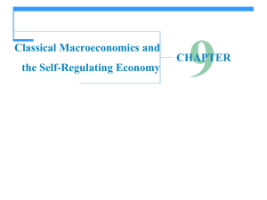 Classical Macroeconomics and the Self