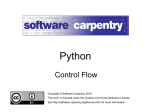 Control flow