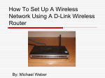 How To Set Up A Wireless Network Using A D-Link