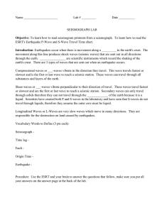 Reading and Interpreting Seismographs