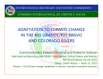 adaptation to climate change in the rio grande/rio bravo and